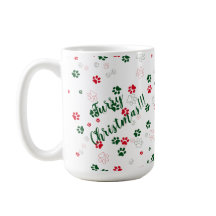 Dog Paw Furry Christmas