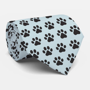 Dog paw necktie