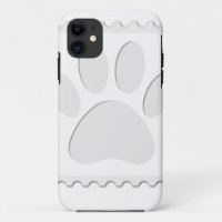 Dog Paw Print Cut Out