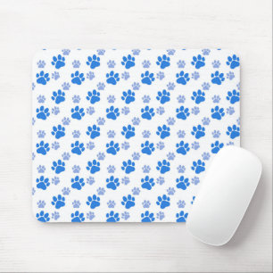 Dog Paw Print Simple Animal Lover Cute Puppies Mouse Pad
