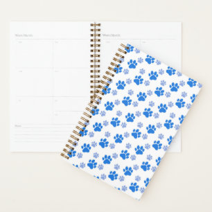 Dog Paw Print Simple Animal Lover Cute Puppies Planner