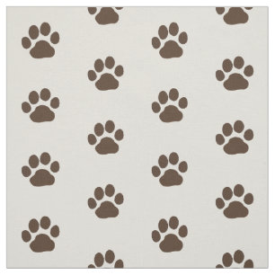 Dog Paw Prints Fabric