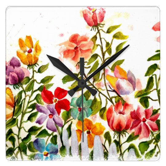 dog paw print flower painting