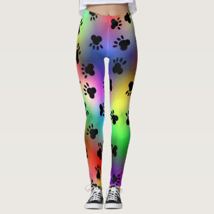 Dog Paw prints leggings