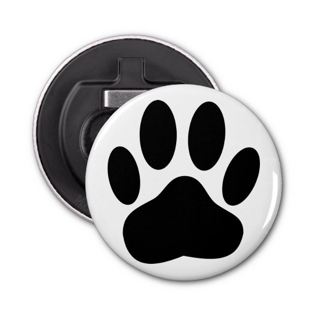 Dog Pawprint Bottle Opener (Front)