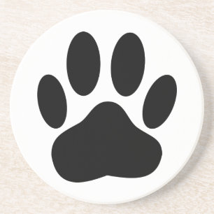 Dog Pawprint Coaster