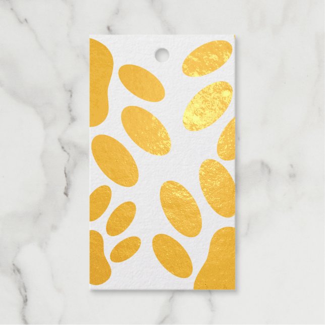 Dog Pawprint Pattern Gift Tags (Front)