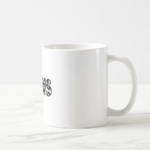 Dog Paws Custom Text Coffee Mug