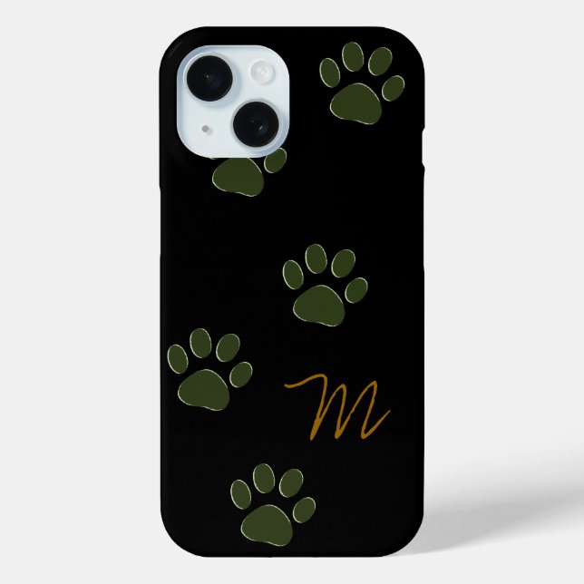 Dog Paws personalised Case-Mate iPhone Case (Back)