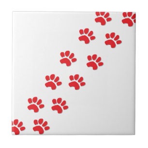 Dog Paws Tile