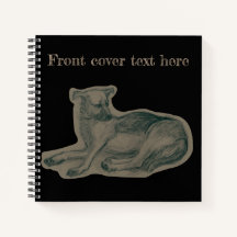 Dog. Pencil drawing.