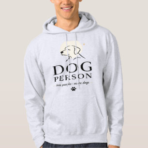 Dog Person – Less People More Dogs Hoodie