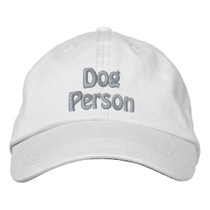 'Dog Person' Proud Pet Parent Gift Dog Lovers Embroidered Hat