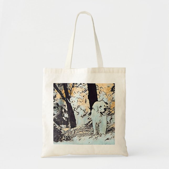 Dog, Pet, Canine Tote Bag (Front)
