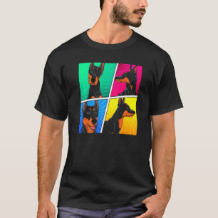 Dog Pet Owner Dog Owner Animal Pop Doberman 1 T-Shirt