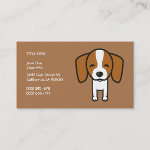 Dog Pet Sitter Business Card Personalised