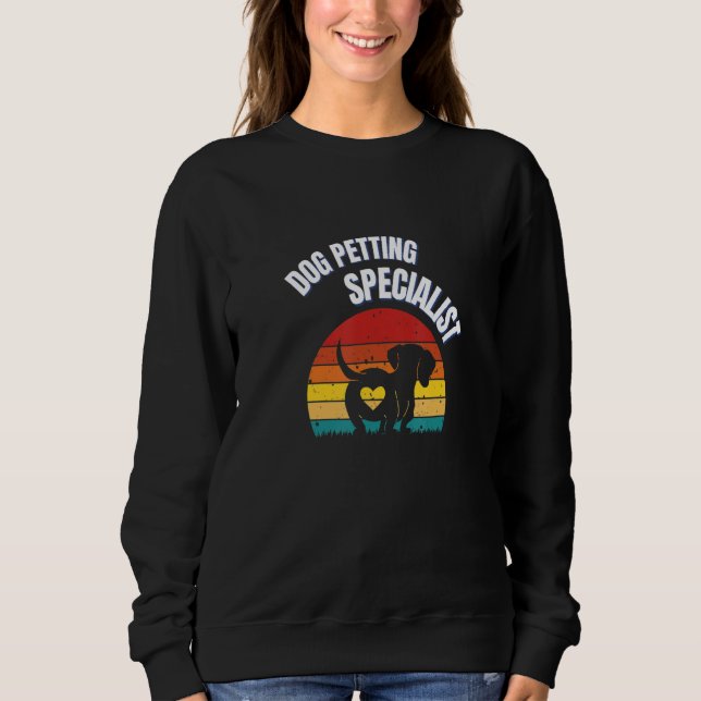 Dog Petting Dog Lover Shirt Men Women_1 (Front)