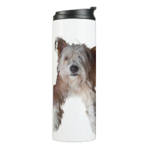 Dog ,Photo And Name Customisable, Thermal Tumbler