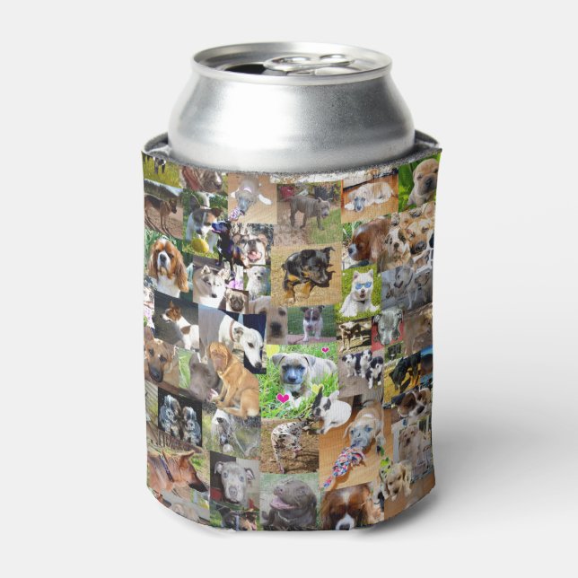 Dog Photo Collage, Can Cooler (Can Front)