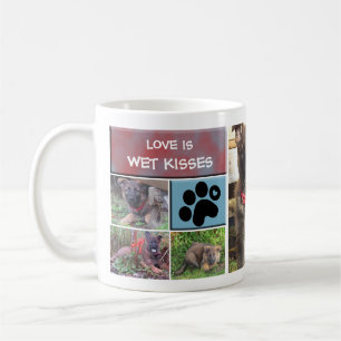 Dog Photo Collage Mug