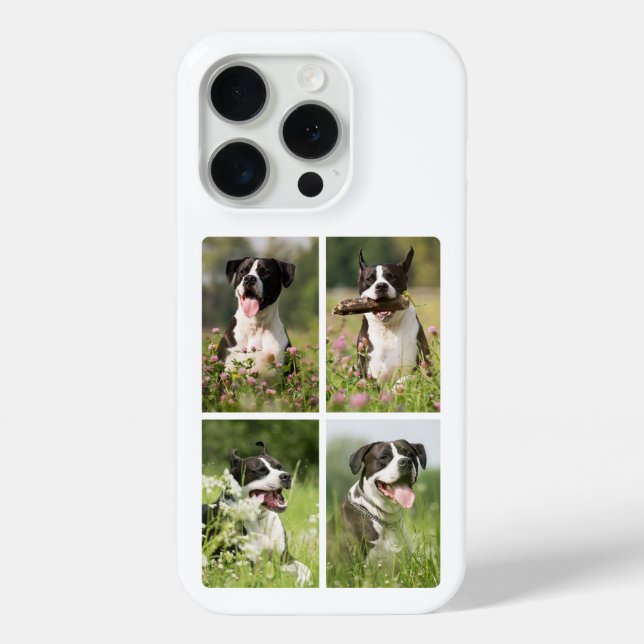 Dog Photo Collage Personalised Pet Case-Mate iPhone Case (Back)