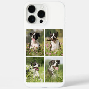 Dog Photo Collage Personalised Pet iPhone 16 Pro Max Case