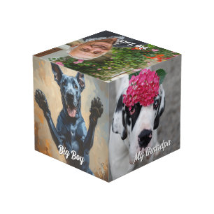 Dog Photo Gift Art for your office Cube