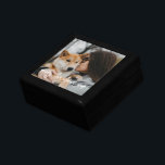 Dog Photo Gift For Mum Dad From The Dog Keepsake Gift Box<br><div class="desc">A keepsake Christmas gift box from your dog,  featuring your beloved pet or pets photo. Replace this sample photo with a photo of your sweet dog.</div>