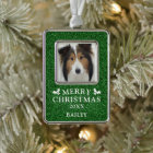 Dog Photo Merry Christmas Personalised