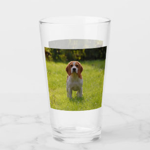 Dog Photo Personalized 2 Sided Glass