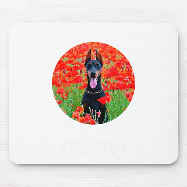 Dog Photo Shirt D Pet Gift  Mouse Pad (Front)