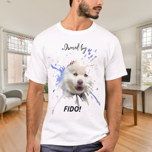 Dog photo splash fun humor T-Shirt