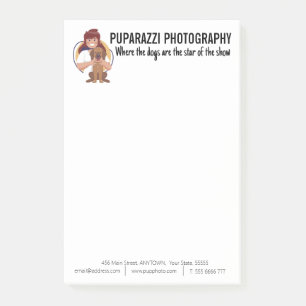 Dog Photography Business Custom Post-it Notes