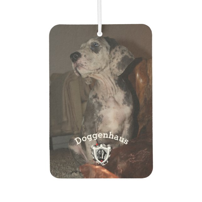Dog Photography personalized Air Freshener (Front)