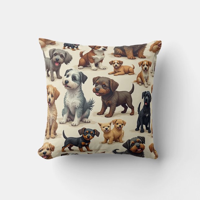  dog pillow cushion (Front)