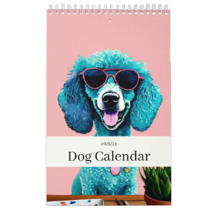 Dog Pink Girly Calendar