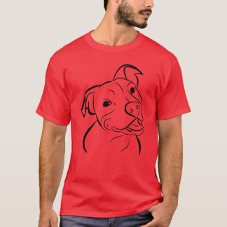 Dog pitbull boy girl T-Shirt