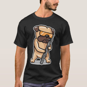 Dog Playing Bassoon T-Shirt