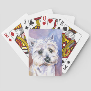Dog Playing Cards