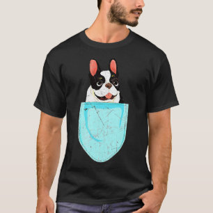 Dog Pocket French Bulldog T-Shirt