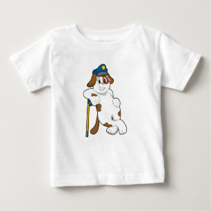 Dog Police officer Police hat Baby T-Shirt