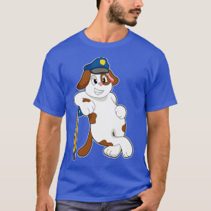 Dog Police officer Police hat T-Shirt