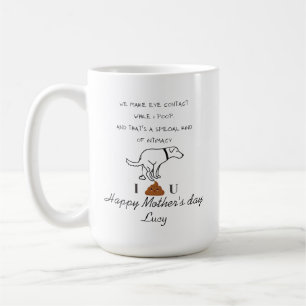 Dog poop Happy's Father's day Coffee Mug