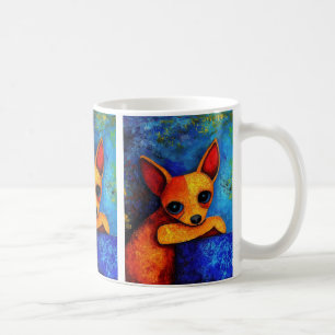 Dog Portrait Art Coffee Mug