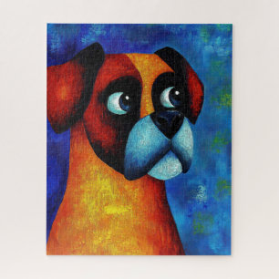 Dog Portrait Art Puzzle