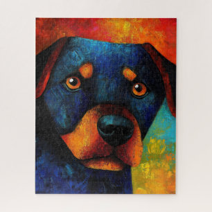 Dog Portrait Art Puzzle