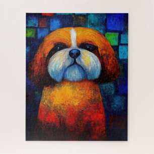 Dog Portrait Art Puzzle