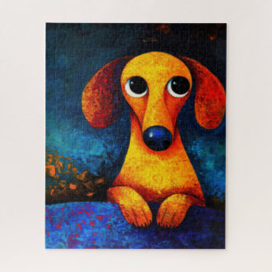 Dog Portrait Art Puzzle
