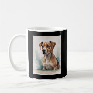 Dog Portrait Watercolor Coffee Mug