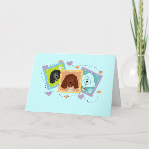Dog Portraits Tshirts and Gifts Card